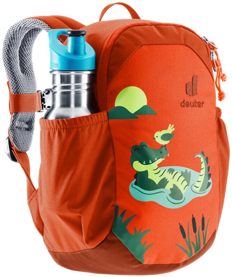deuter Kinderrucksack Pico, für Kinder ab 2 Jahren, mit Namensschild in der Innenausstattung