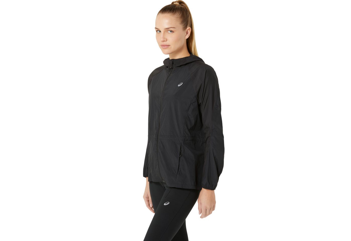 Asics Laufjacke ROAD PACKABLE JACKET Übergangsjacke, winddicht, wasserabweisend, atmungsaktiv Bild 3