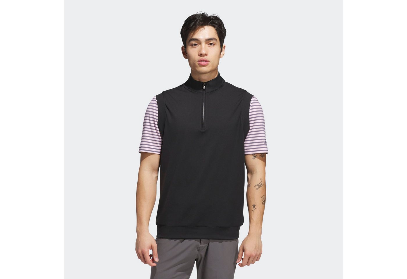 adidas Performance Funktionsweste ULTIMATE365 CLASSIC QUARTER-ZIP VEST für Golf, mit Reißverschluss, aus Polyester und Elasthan Bild 3
