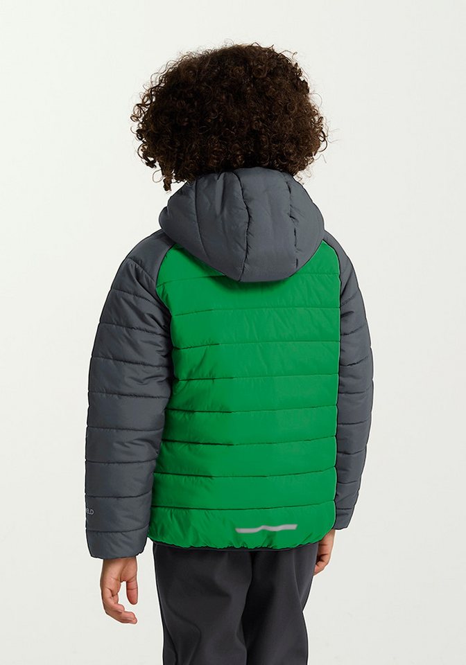 Jack Wolfskin Outdoorjacke ZENON JKT KIDS Pufferjacke für Kinder, warm, winddicht