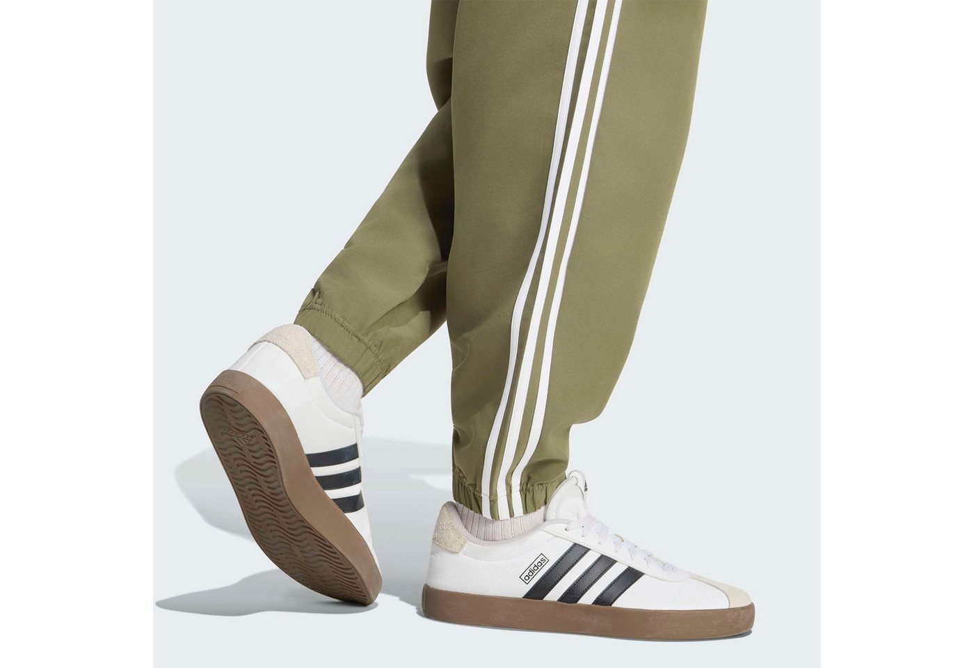adidas Sportswear Trainingsanzug 3-STREIFEN WOVEN (2-tlg) Bild 4