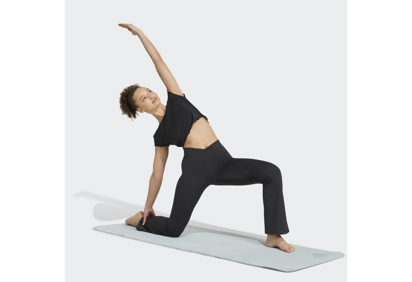 adidas Performance Trainingstights 3-STREIFEN STUDIO ALL ME FLARE X-OVER LEGGINGS