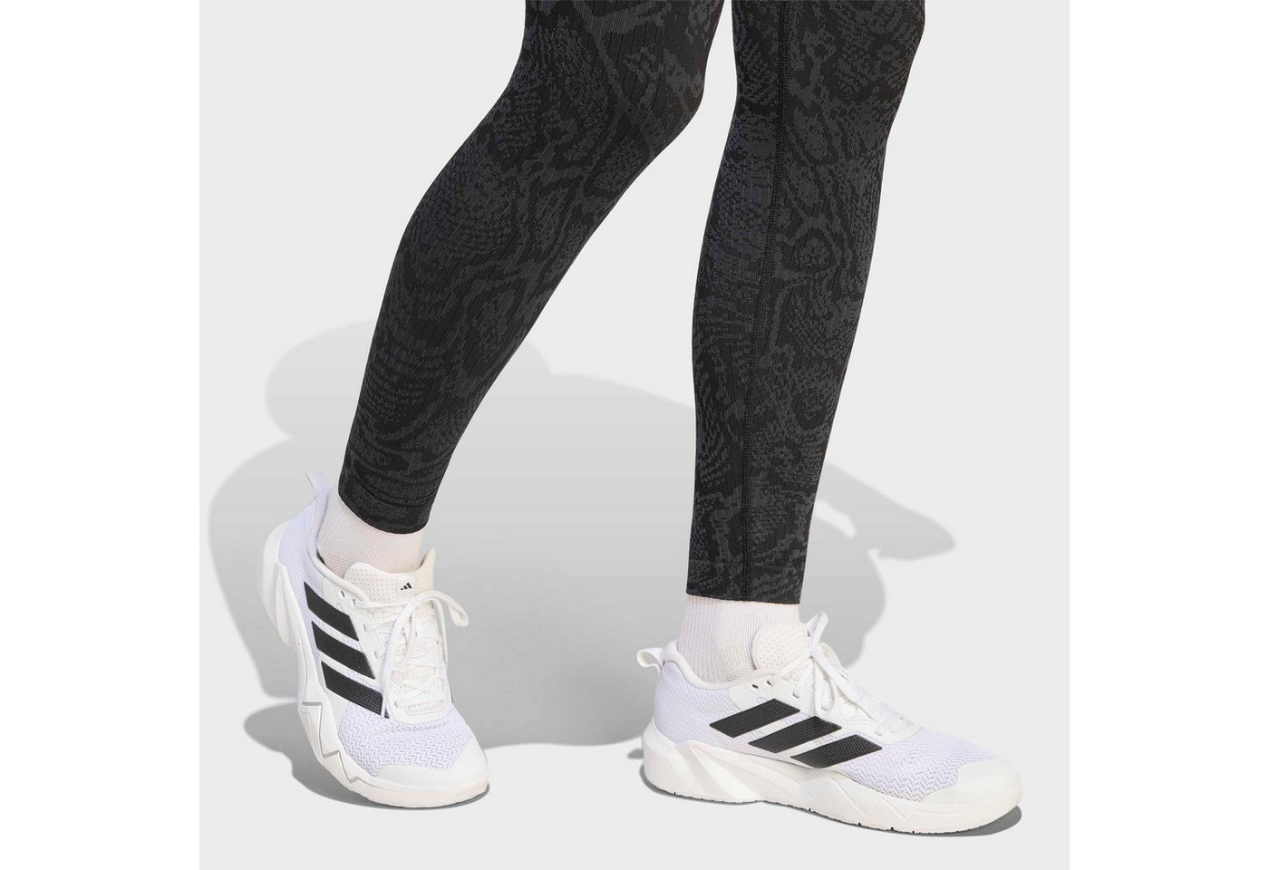 adidas Performance Trainingstights WORKOUT ESSENTIALS LEGGINGS, KOMPLETTE LÄNGE, KNIT SNAKE mit nahtloser Konstruktion, aus Stretch-Material, Full-Length-Schnitt Bild 5