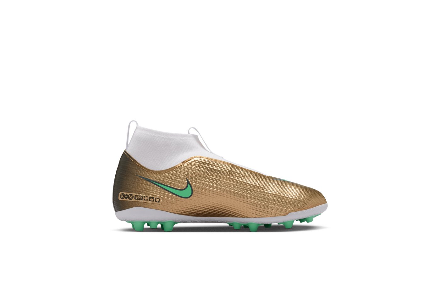 Nike JR MERCURIAL SUPERFLY 11 ACADEMY AG KM Fußballschuh Kylian Mbappe©, geeignet für Kunstrasen, für Kinder & Jugendliche