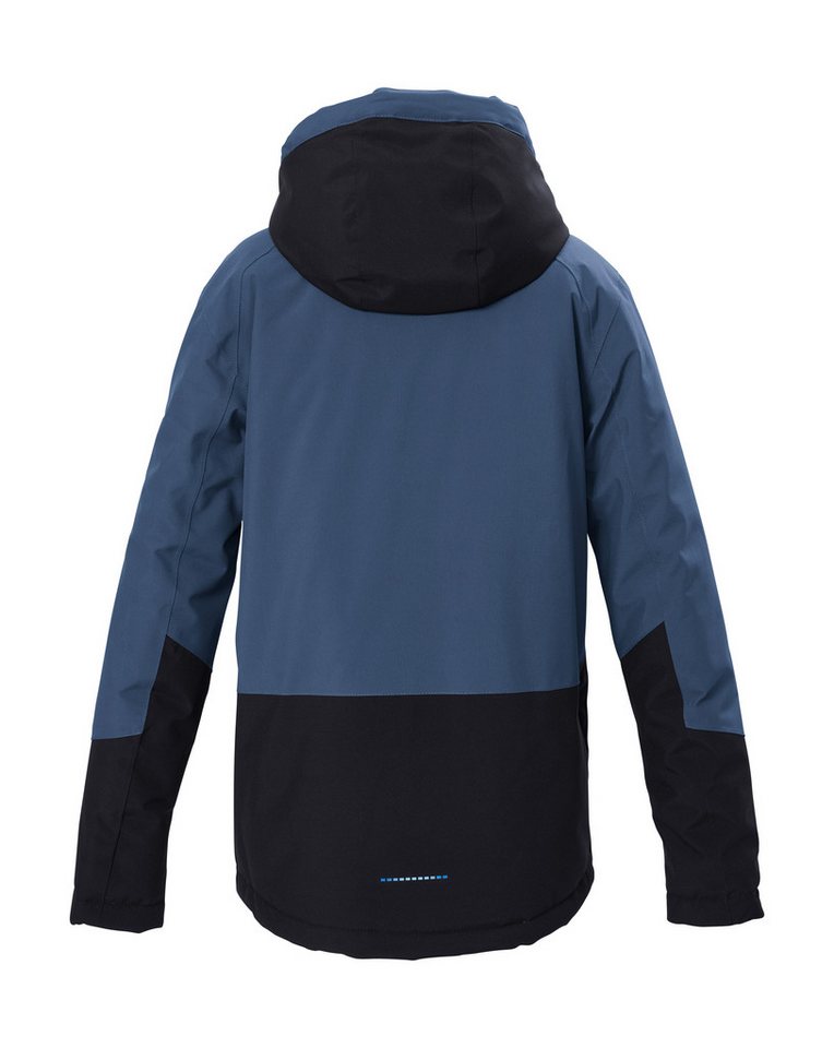 Killtec Skijacke KSW 205 BYS SKI JCKT Zweifarbige, wasserdichte, atmungsaktive Skijacke mit Extras