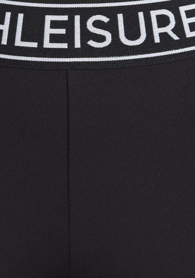 LASCANA ACTIVE Jazzpants mit breitem Gummibund und Aufschrift