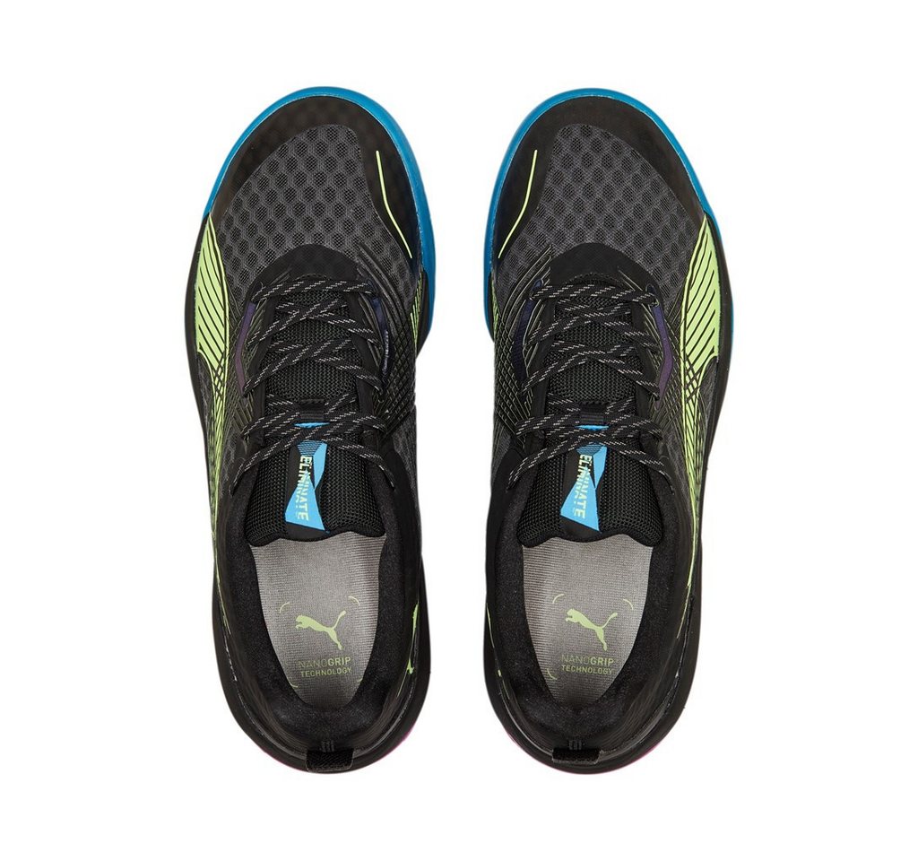 PUMA Hallen-Indoorschuhe Eliminate Power Nitro II schwarz/bunt Herren Badmintonschuh Bild 4