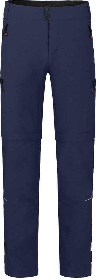 Bergson Outdoorhose PATTI Zipp-OFF Herren Outdoorhose & Radhose, robust, elastisch, Normalgrößen, peacoa Bild 3
