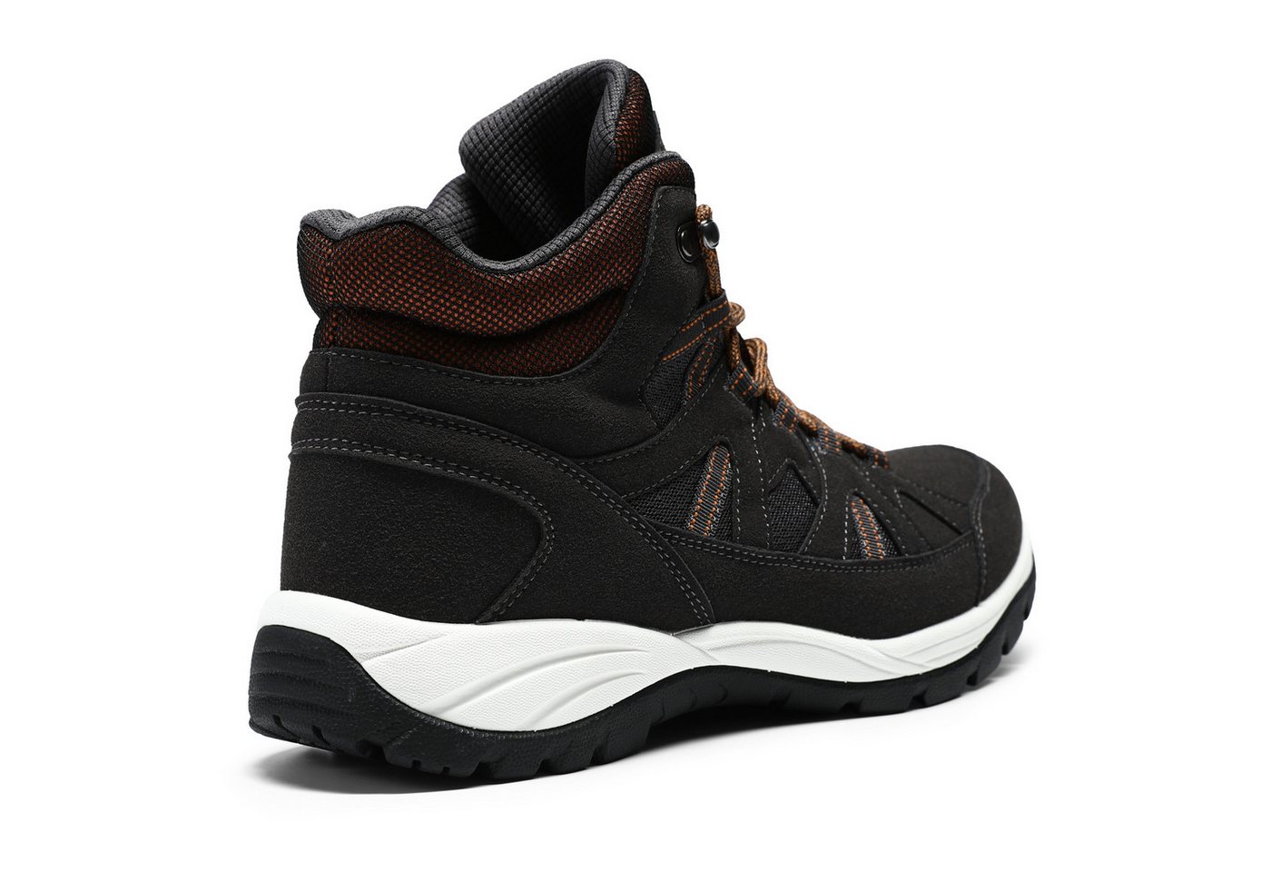 YOUTHUP Herren MID Suede-Outdoorschuh Wanderschuh wasserdicht & rutschfest Bild 3