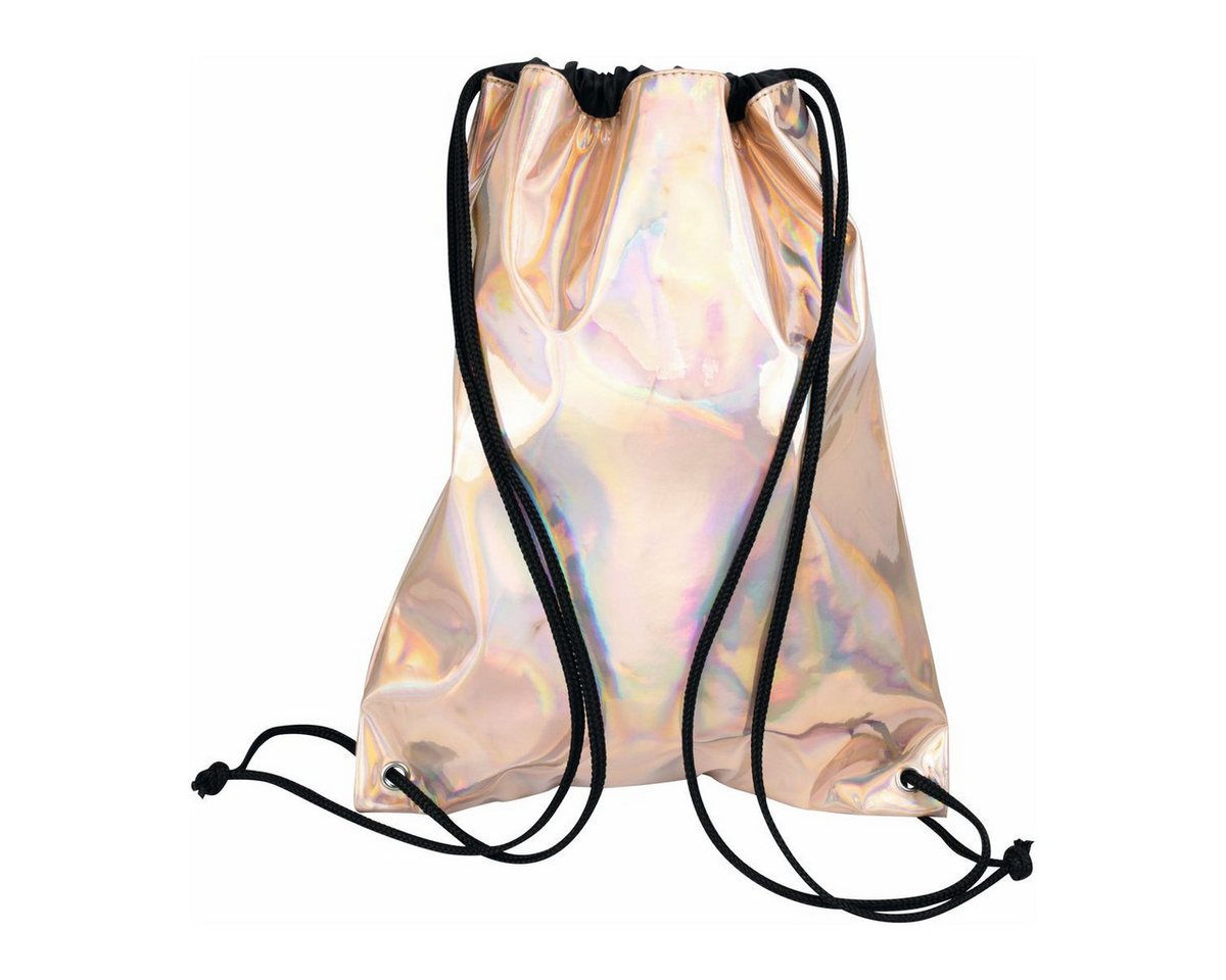 STYLEX Turnbeutel STYLEX Sportbeutel mit Kordelverschluss roségold