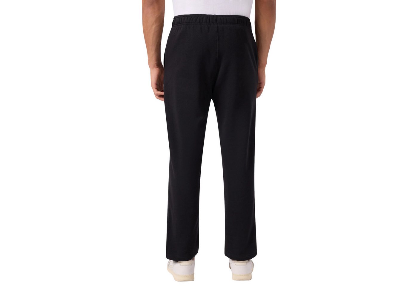 Champion Trainingshose Icons Herren Fleece-Hose mit geradem Saum Schwarz Bild 5