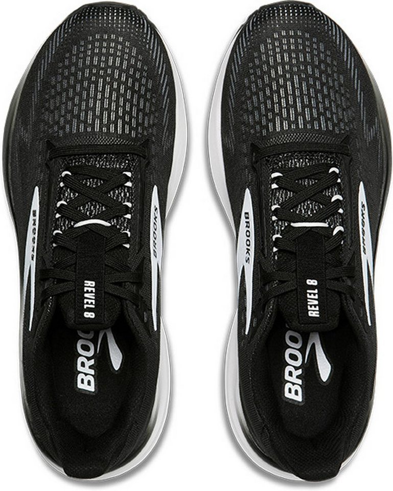 Brooks Revel 8 Black/Grey/White Laufschuh