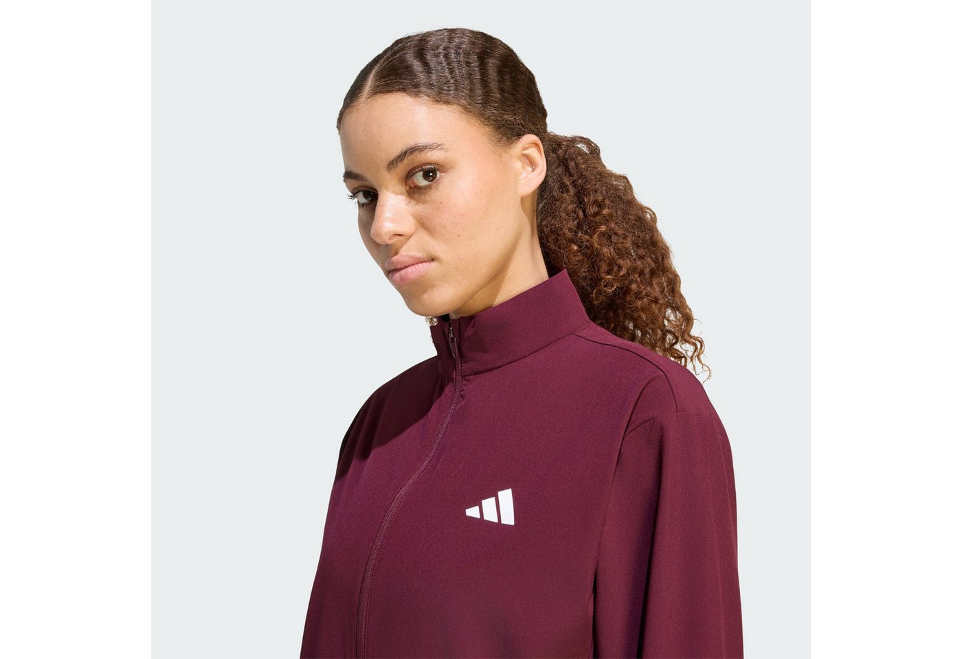 adidas Performance Trainingsjacke TRAIN ESSENTIALS 3-STREIFEN WOVEN WARM-UP JACKE (1-St) Bild 5