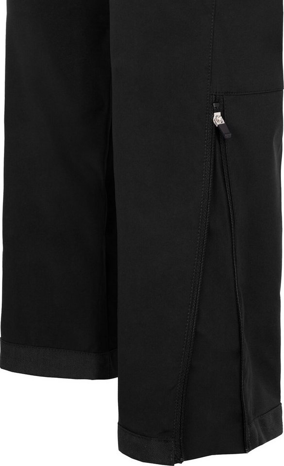 Bergson Outdoorhose TESSE COMFORT Damen Softshellhose, winddicht, strapazierfähig, Kurzgrößen, schwarz Bild 4
