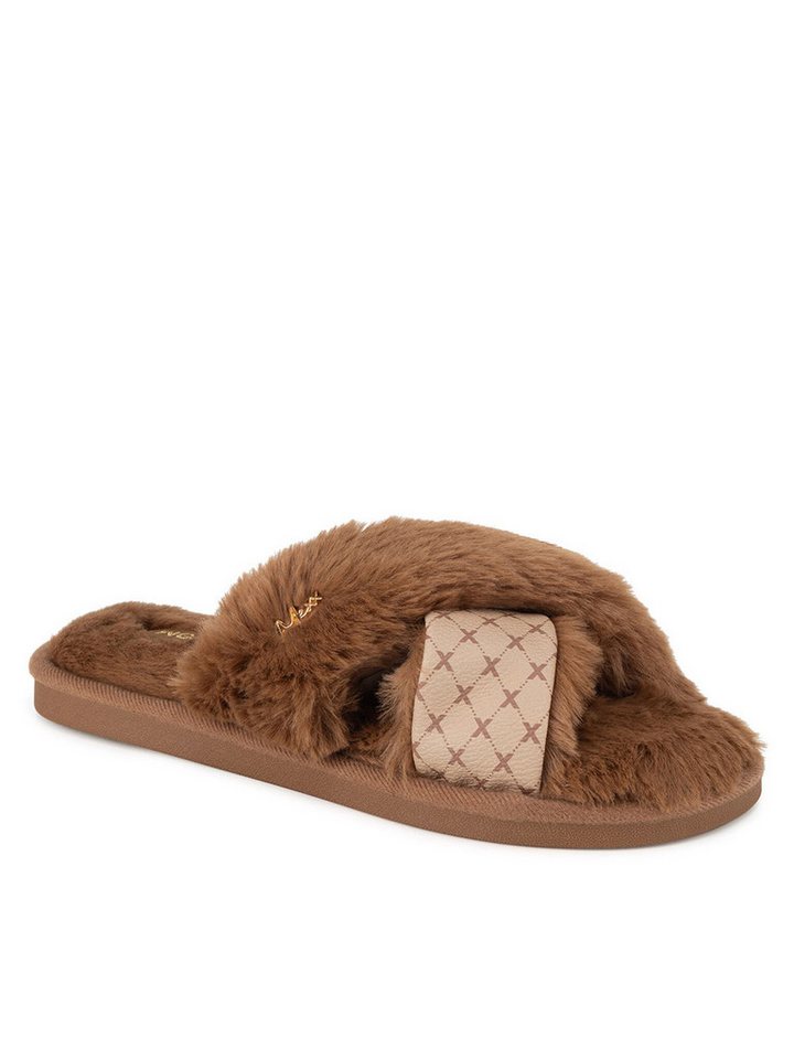 Mexx Mexx Damen-Hausschuhe braune MI002004343W Hallenschuh Bild 3