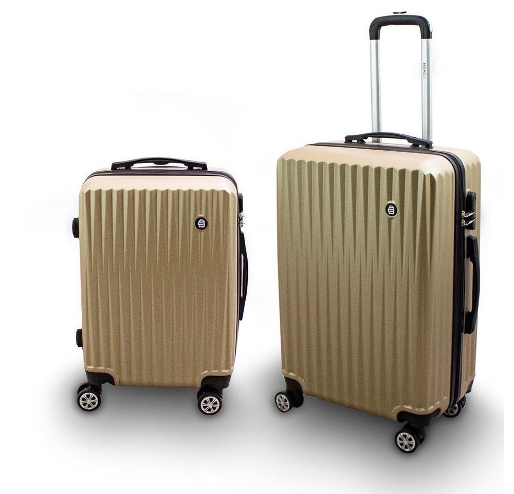 Barut Trolleyset Barut Reisekofferset 2-teilig M + L Modell General Champagne Bild 5