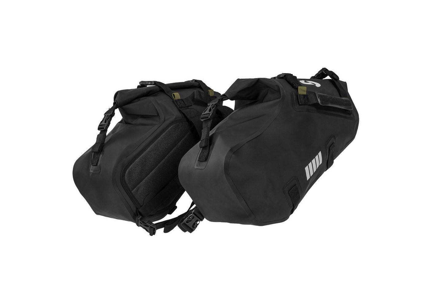 SCHNORR Gepäckträgertasche Seitentaschen 9L - 2er-Set - 18L - wasserdicht Bild 5