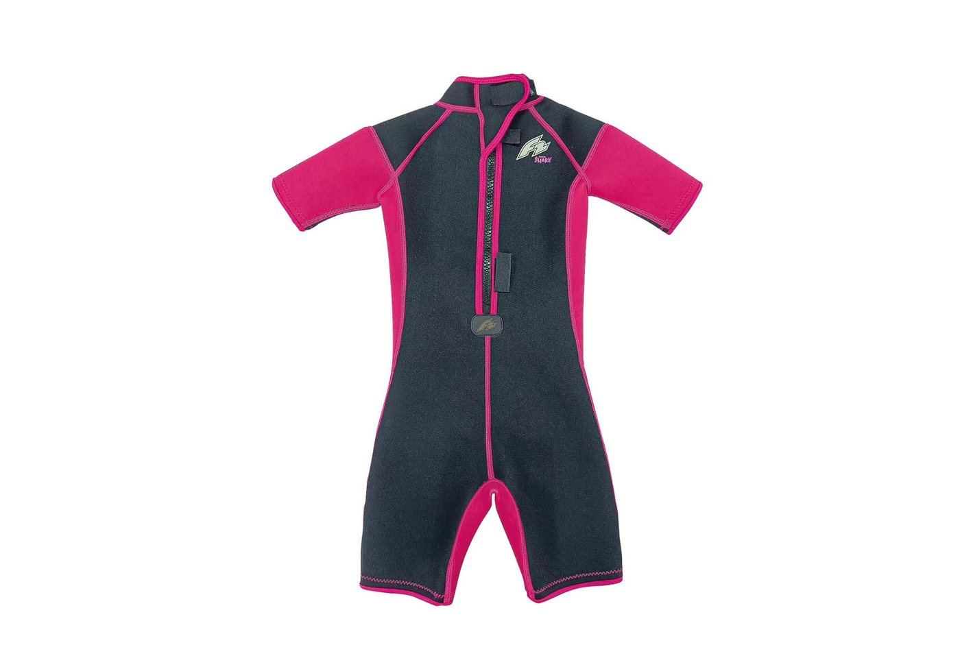 F2 Neoprenanzug F2 Junior Neopren Anzug Shark Shorty Kurz 6 yrs Pink Bild 3