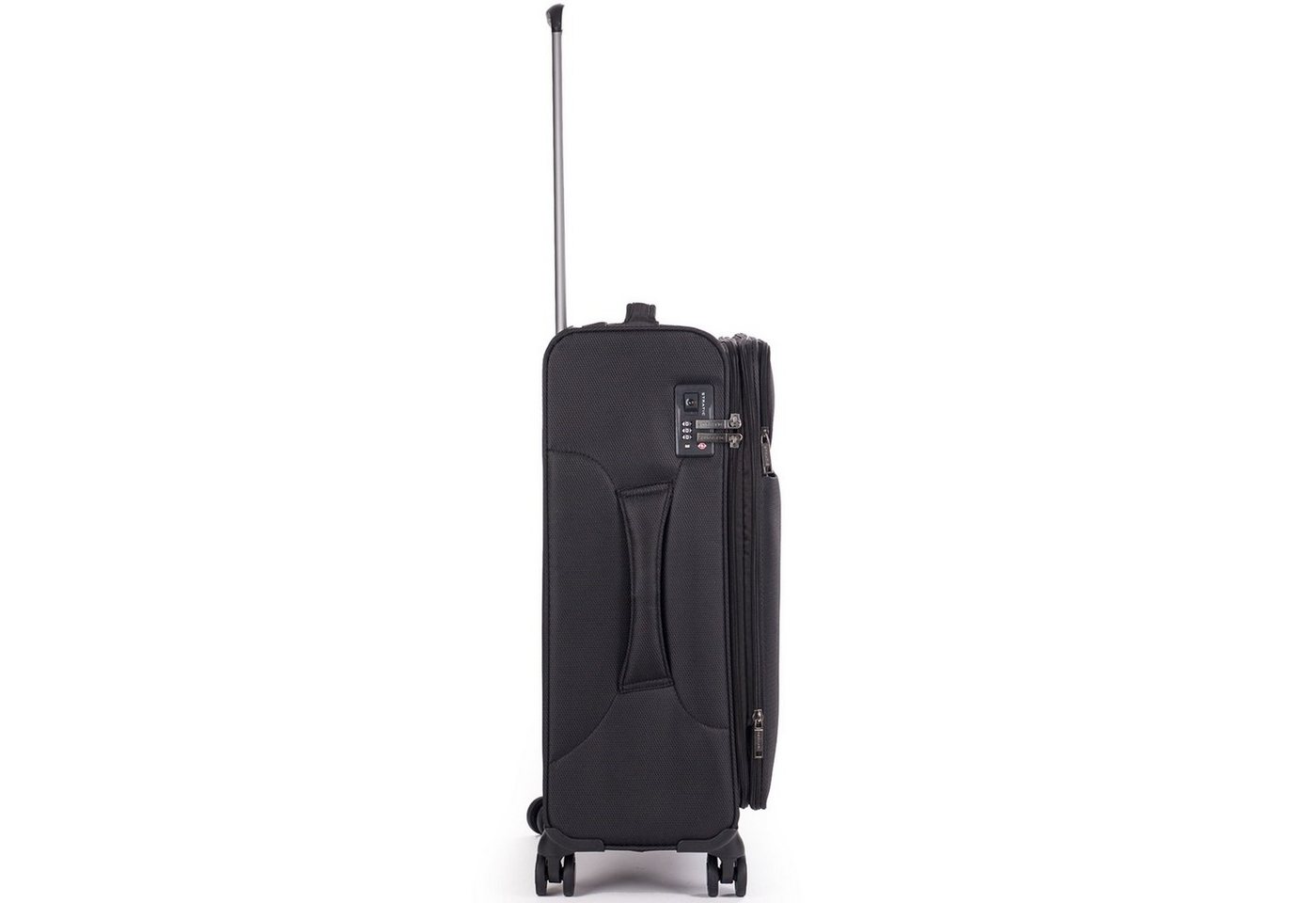 Stratic Weichgepäck-Trolley Stratic Light +, 4 Rollen, Polyester