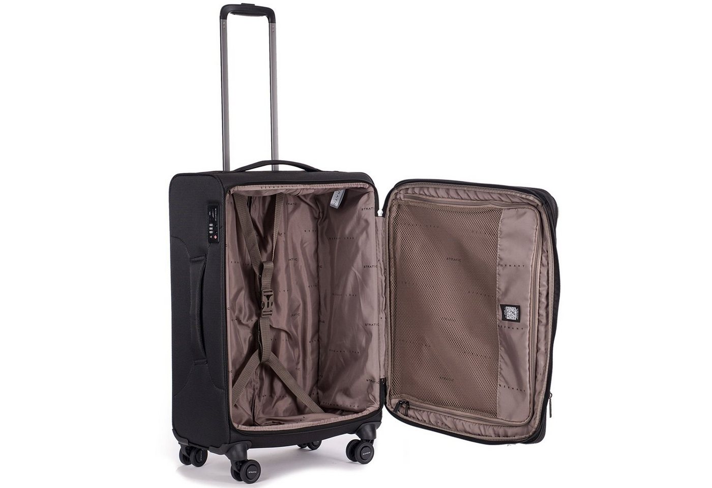 Stratic Weichgepäck-Trolley Stratic Light +, 4 Rollen, Polyester Bild 2