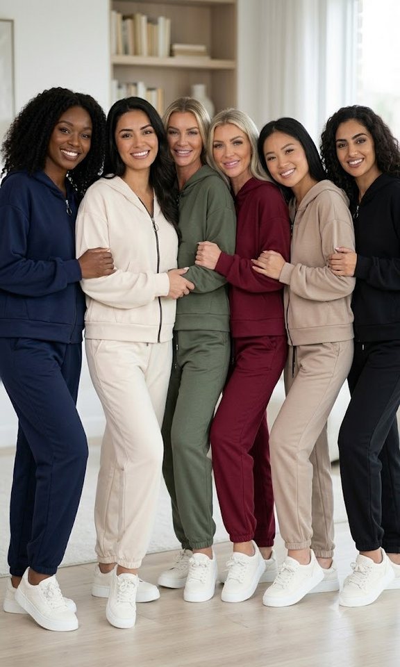 simaranda Jogginganzug Damen Jogginganzug 618 36-42 Navy
