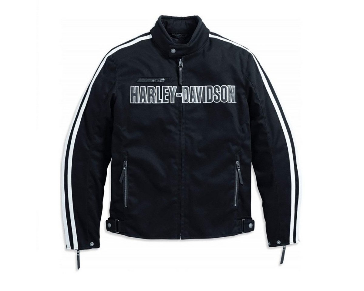HARLEY-DAVIDSON Motorradjacke Herren Biker Funktionsjacke Rally Riding 98163-17EM mit Protektoren Herausnehmbare Protektoren an Ellbogen und Schultern Bild 2