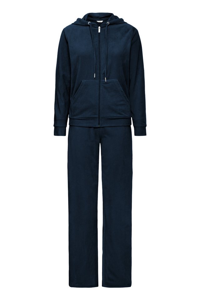 b.young Trainingsanzug Jogginganzug Regular Fit Bequem für Damen, Regulär geschnitten Fit Rundhals Unifarben wärmend