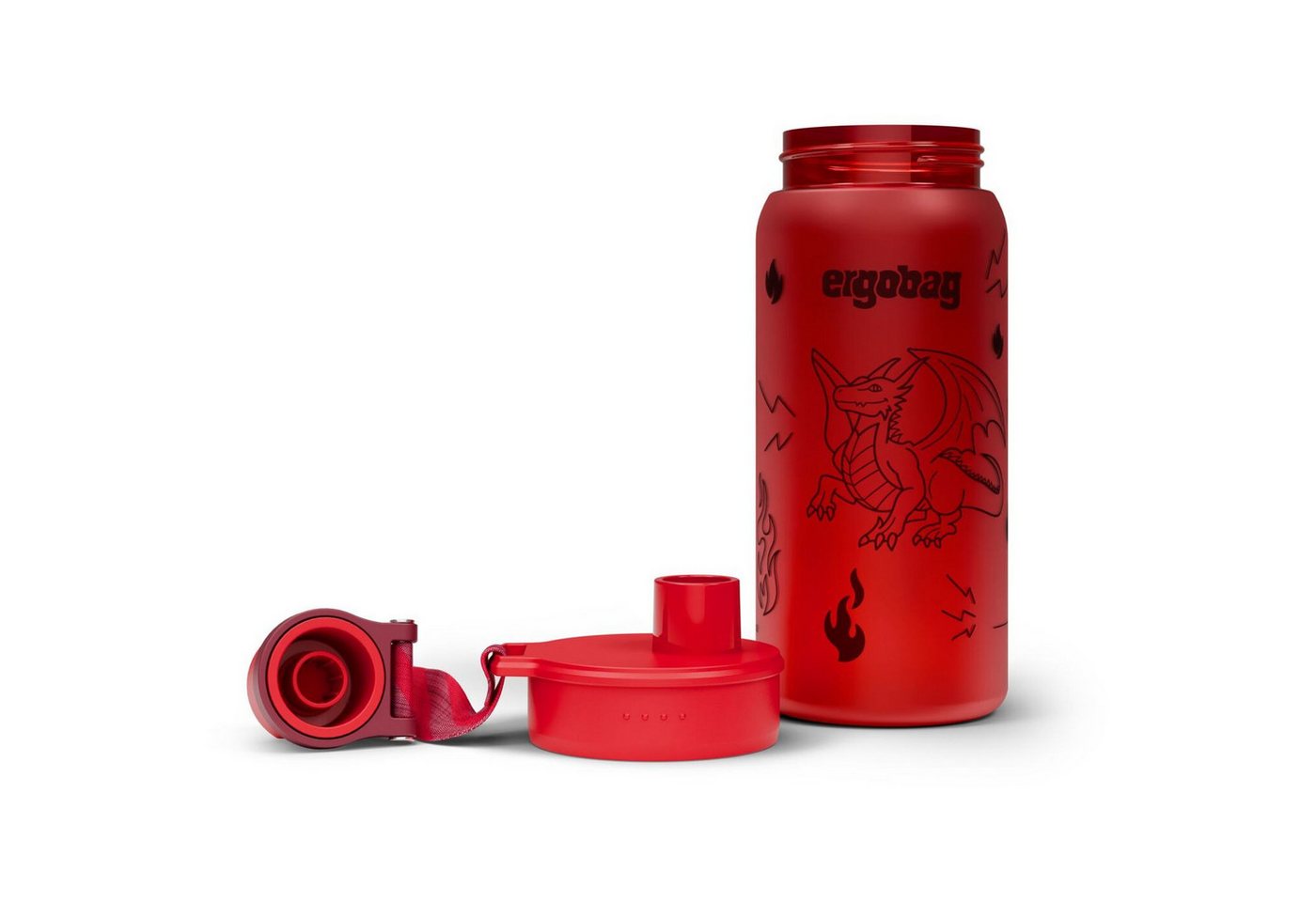 ergobag Kinderrucksack Trinkflasche