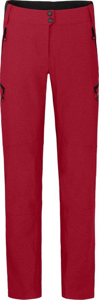 Bergson Fahrradhose VALLI Damen Radhose, robust, elastisch, Kurzgrößen, rot Bild 5