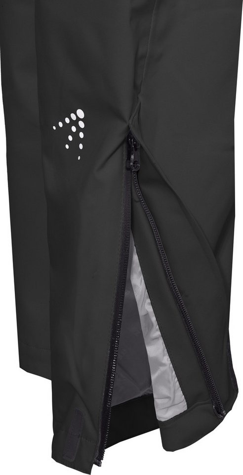 Bergson Regenhose VERDAL Thermo Damen (Über) Regenhose, recycelt, leicht wattiert, 20000 mm Wassersä Bild 3
