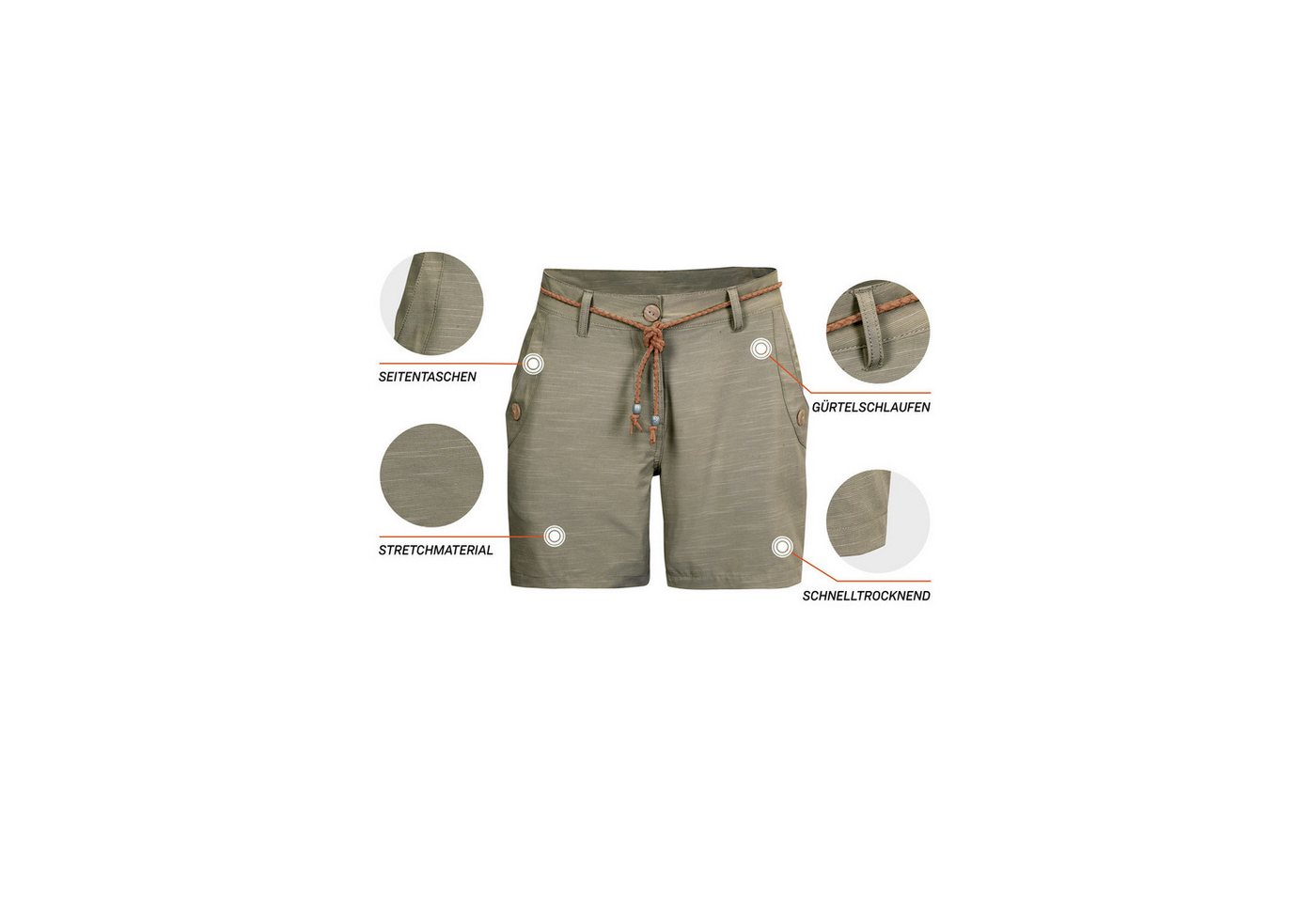 G.I.G.A. DX by killtec Funktionsshorts Shorts Shorts GS 89 WMN SHRTS Bild 3