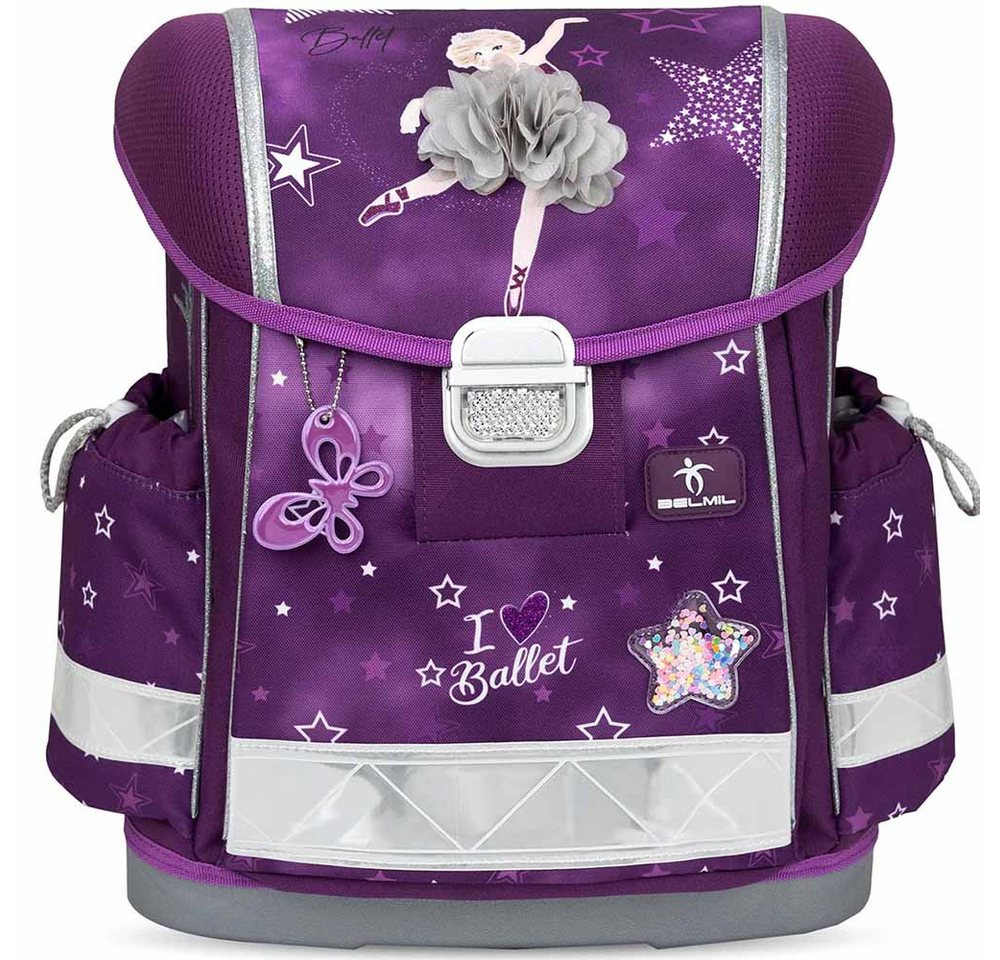 Belmil Schulranzen Set Classy 10-teilig 2026 Mädchen Ballerina Prima Star Bild 5