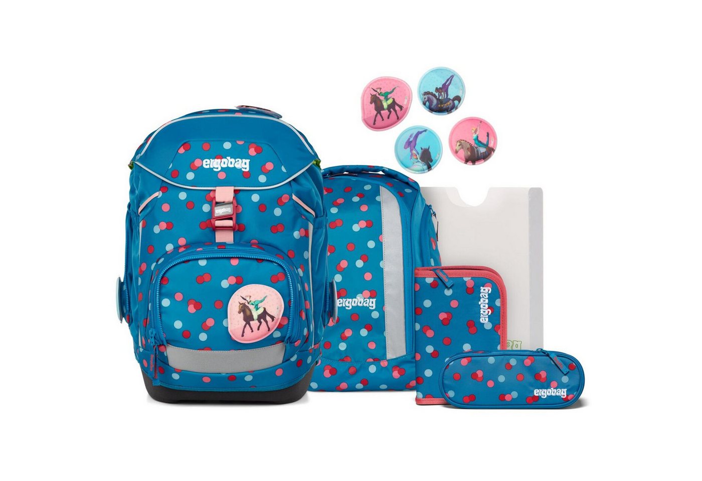 ergobag Schulranzen Pack Schulrucksack Set 6-tlg. VoltiBär 2025 Bild 5