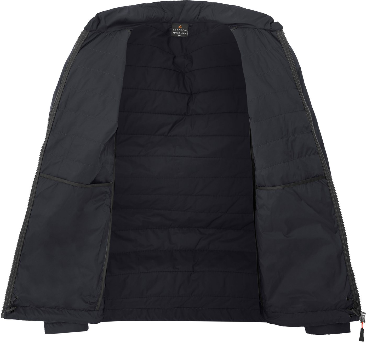 Bergson Outdoorjacke ASKIM Herren Steppjacke, leicht wattiert, wasserabweisend, Normalgrößen, Na Bild 5