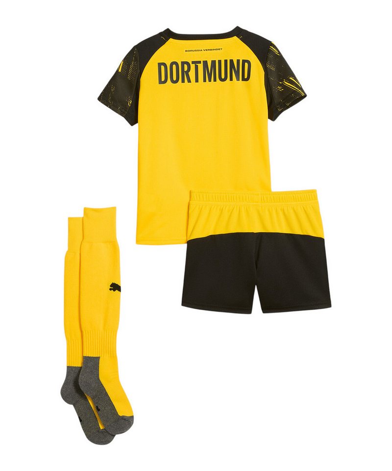 PUMA Fußballtrikot PUMA Borussia Dortmund Trikot Set Home Kids Teamsport Bild 2