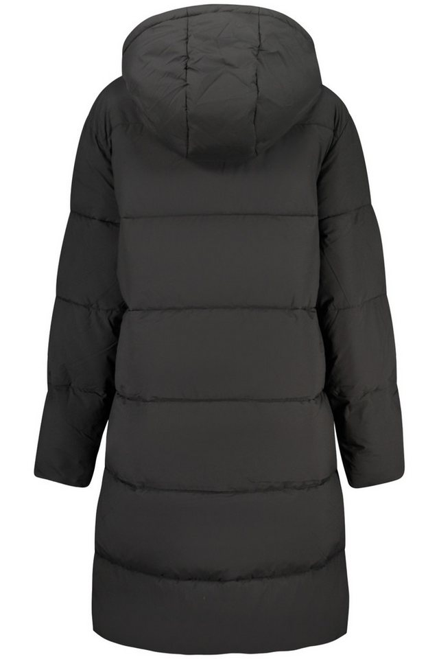 GUESS JEANS Outdoorjacke Damen Thermojacke Schwarz mit Kapuze und Taschen - Stylisch & Warm Bild 2