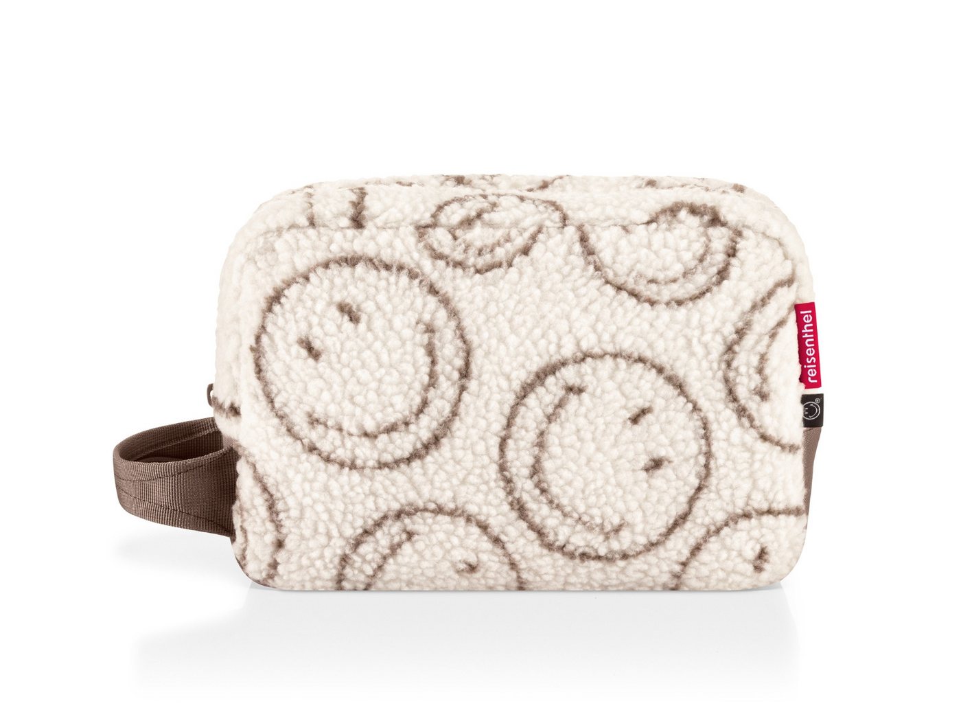 REISENTHEL® Kosmetiktasche cosmeticpouch M smiley® teddy chocolate