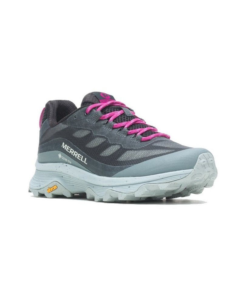 Merrell Moab Speed GTX (wasserdicht) dunkelblau/hellblau Damen Laufschuh Bild 2