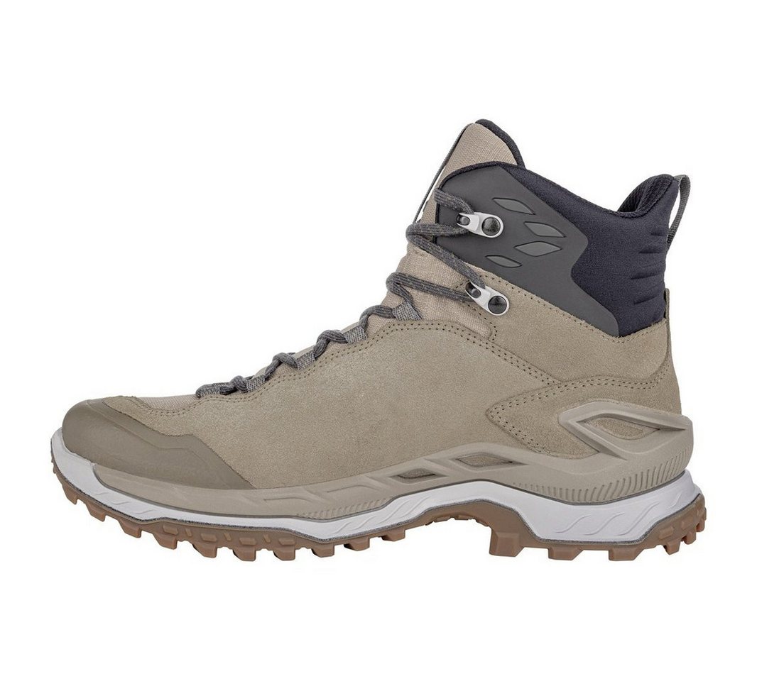 Lowa Innovo Mid GTX (All-Terrain, Veloursleder, wasserdicht) braun/grau Wanderschuh Bild 3