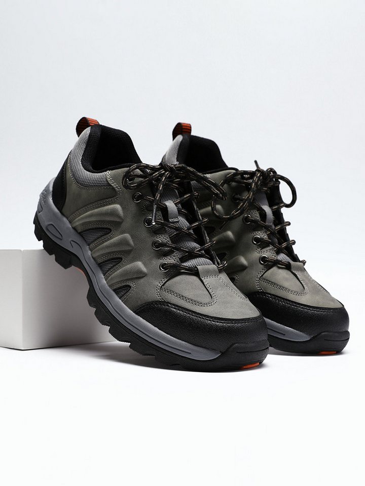 YOUTHUP Herren LOW Leichter Sportschuh Wanderschuh rutschfest & atmungsaktiv Bild 5
