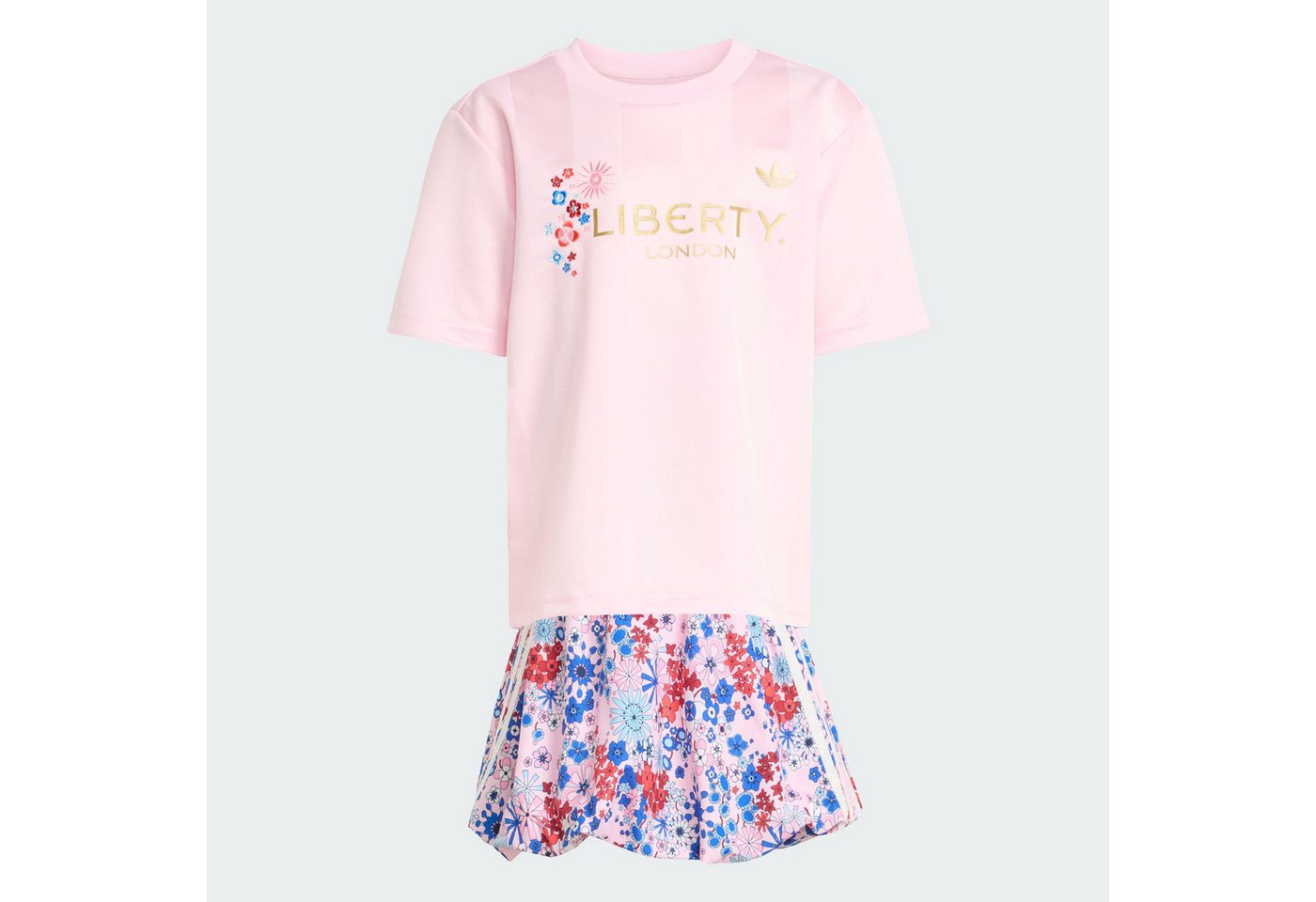 adidas Originals Jogginganzug ADIDAS ORIGINALS X LIBERTY LONDON SET ROCK T-SHIRT (1-tlg) Bild 3