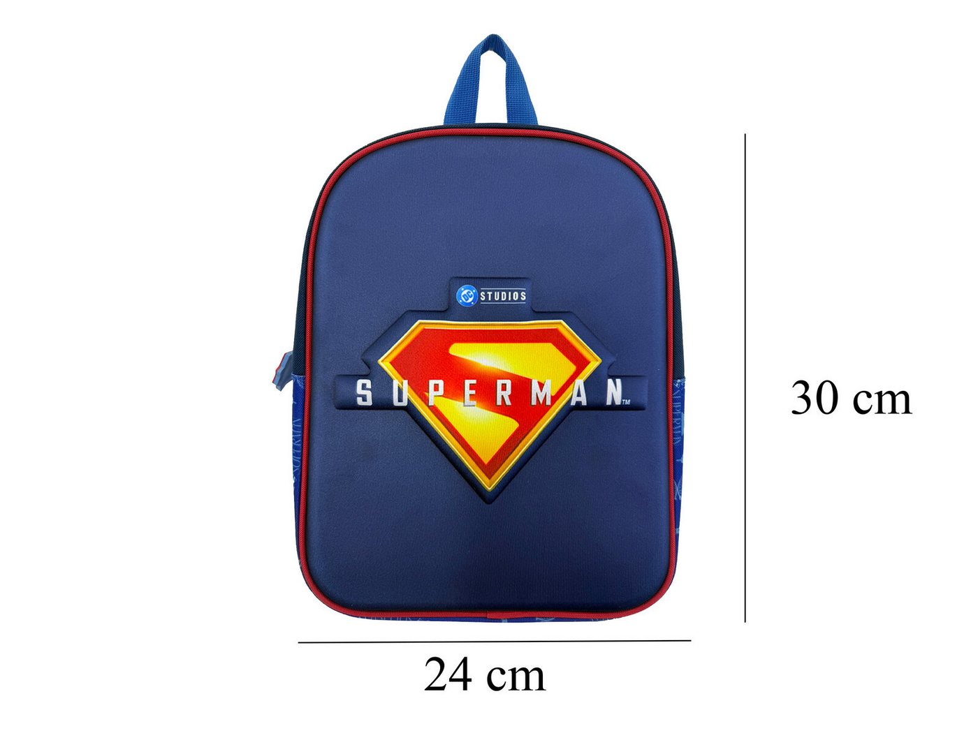 Superman Kinderrucksack Rucksack 32 cm 3D EVA Schulrucksack Kindergarten Bild 3
