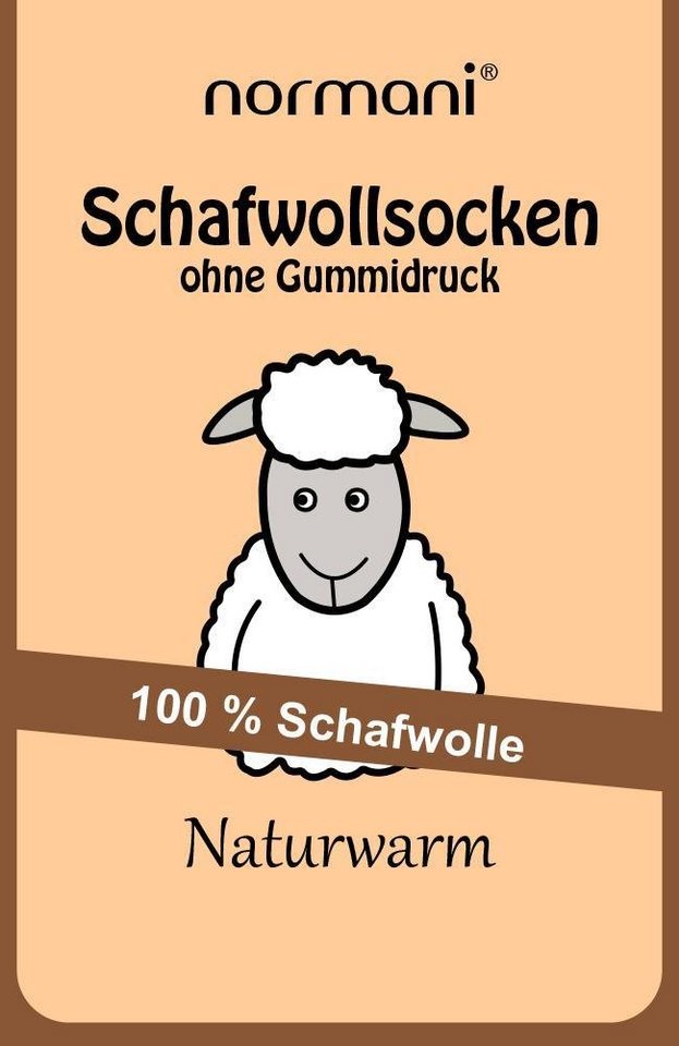 normani Thermosocken 3 Paar Schafwollsocken (Set, 3 Paar) wärmend und atmungsaktiv Bild 3