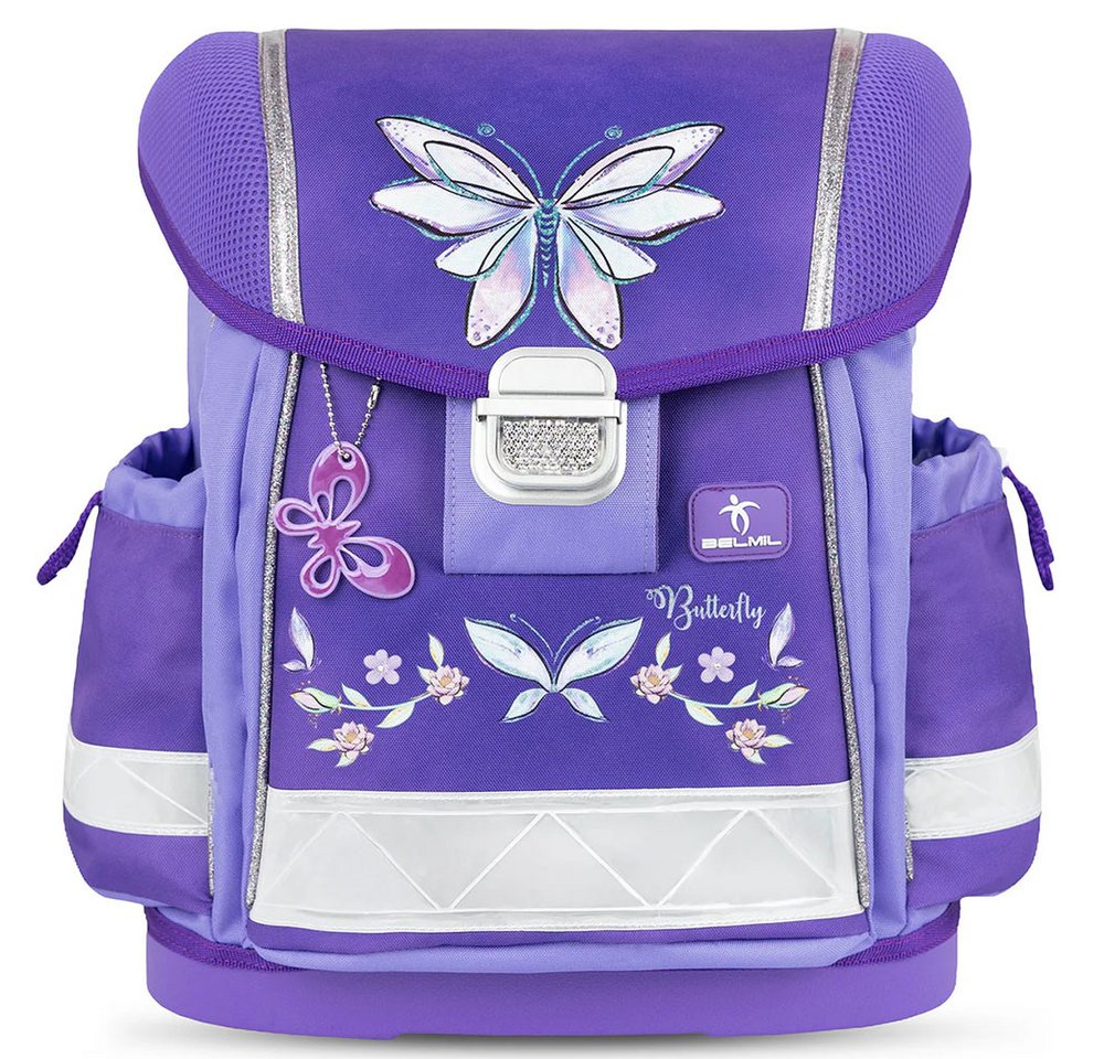 Belmil Schulranzen Set Classy 10-teilig 2026 Mädchen Starlight Wings Butterfly Bild 3