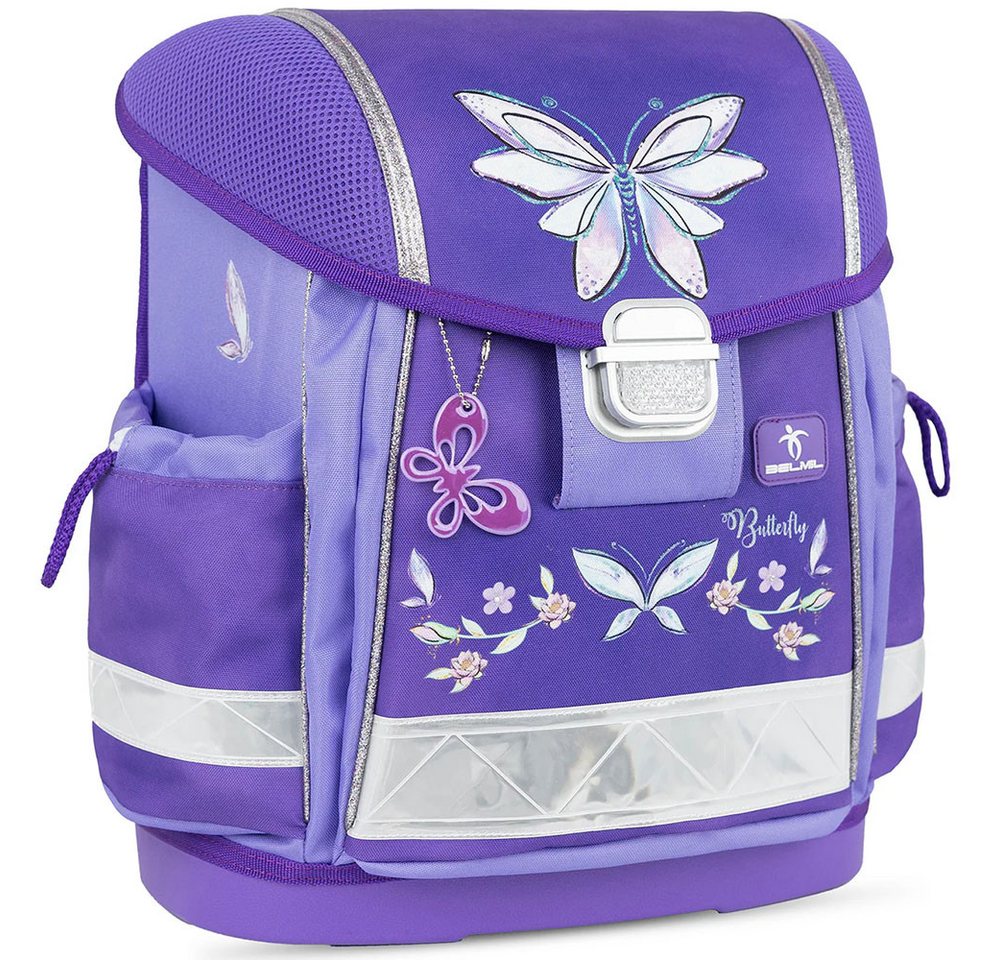 Belmil Schulranzen Set Classy 10-teilig 2026 Mädchen Starlight Wings Butterfly Bild 4