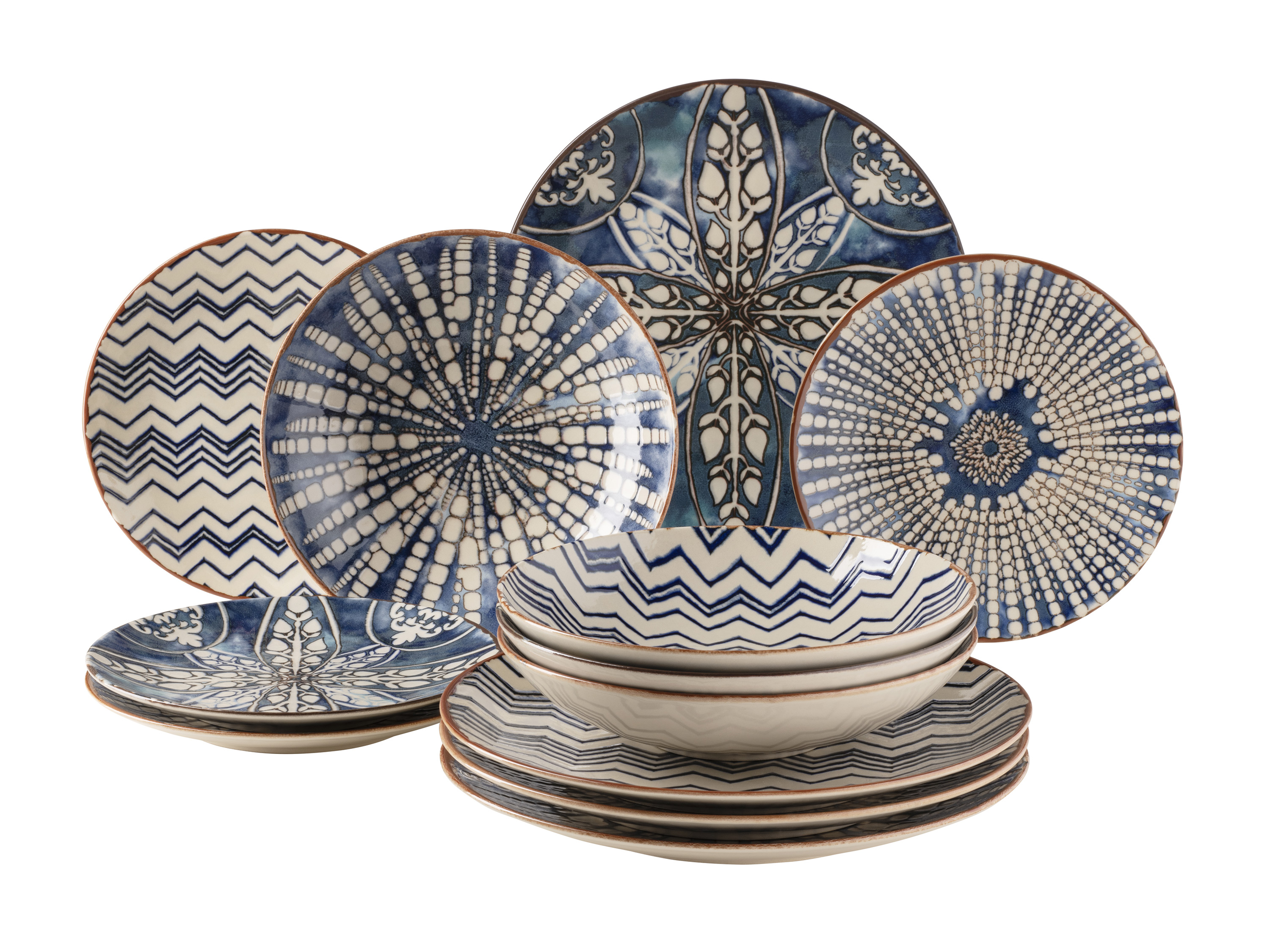 MÄSER Teller-Set »Iberico Blue«, 12-teilig Bild 2