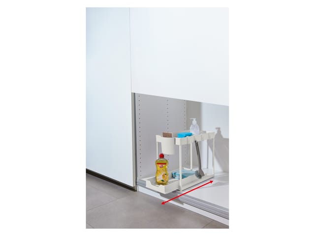 W5 Spülschrank-Organizer (weiß)