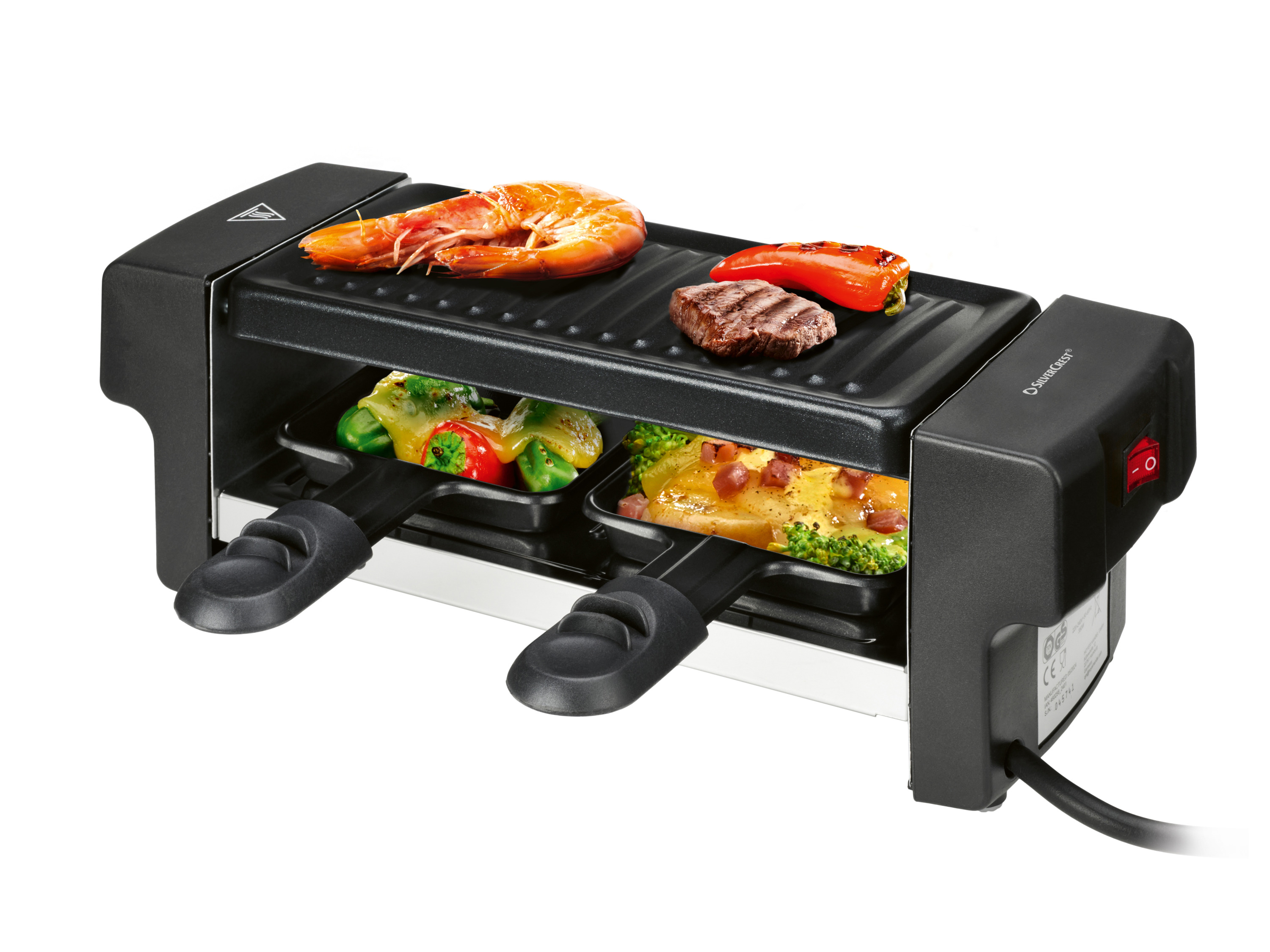 SILVERCREST® Raclette-Grill »SRGA 350 B3« (mit Grillplatte) Bild 3
