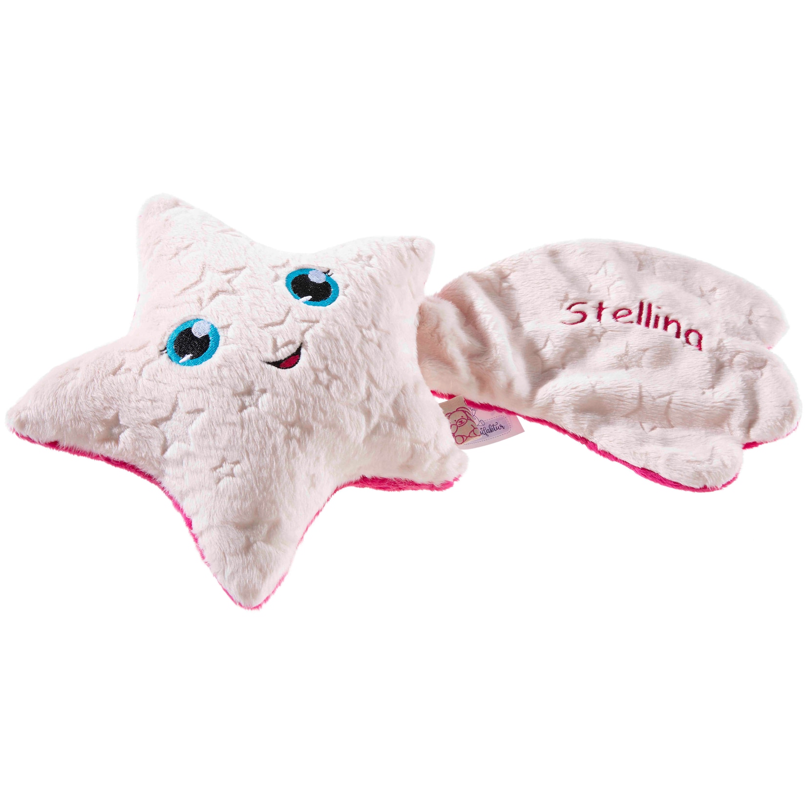 STELLINA Sternschnuppe hotpink (hinten bestickt)