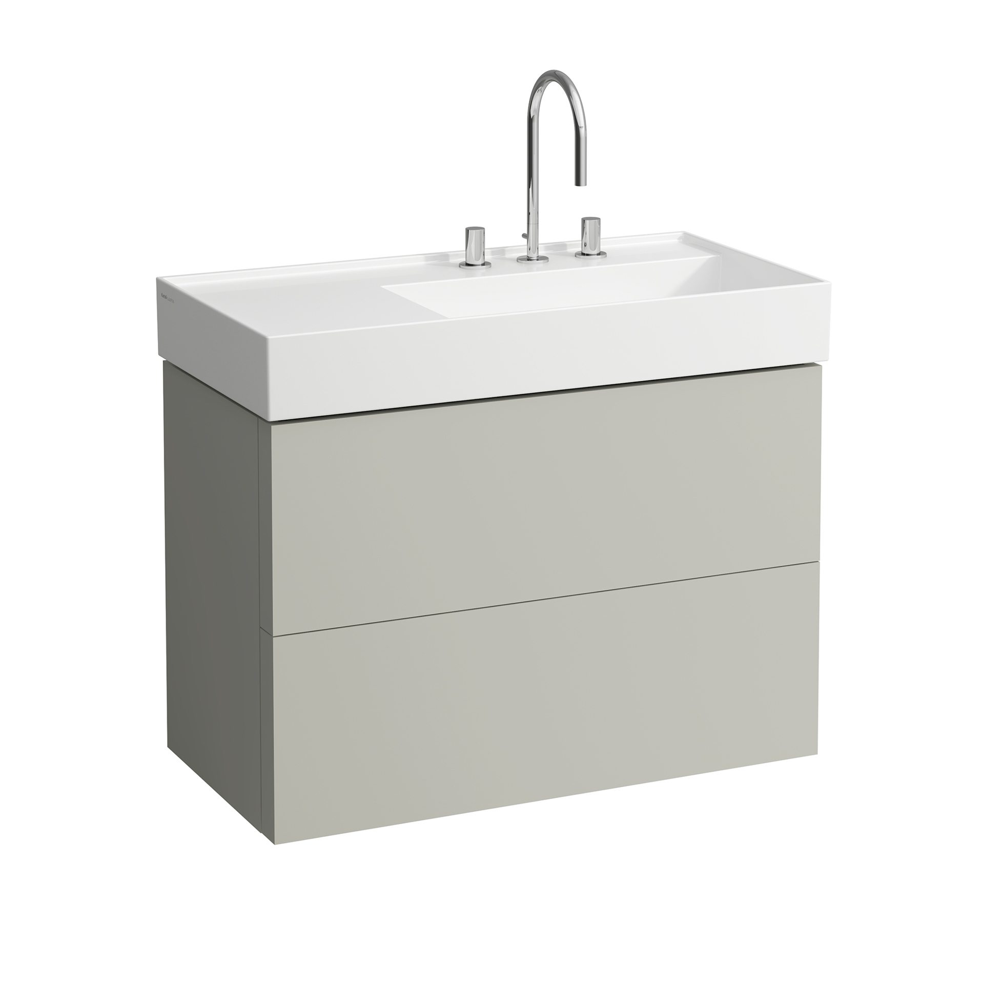 Kartell Waschtischunterbau, 2 Schubladen, 880x450x600mm, - Laufen